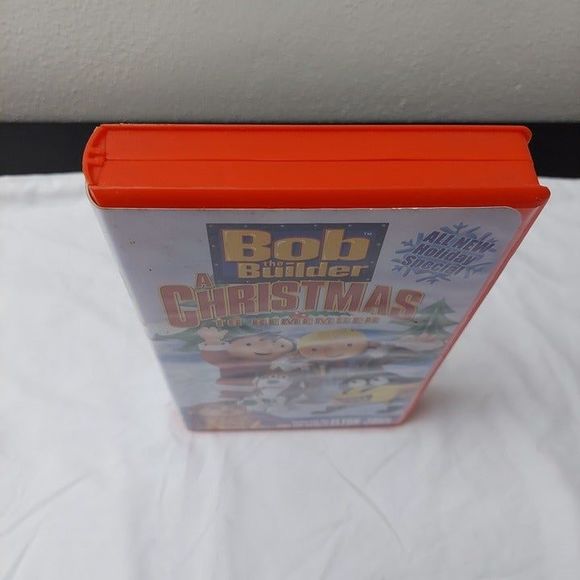 Bob the Builder A Christmas To Remember VHS Video Music Featuring Elton John - Picture 5 of 7